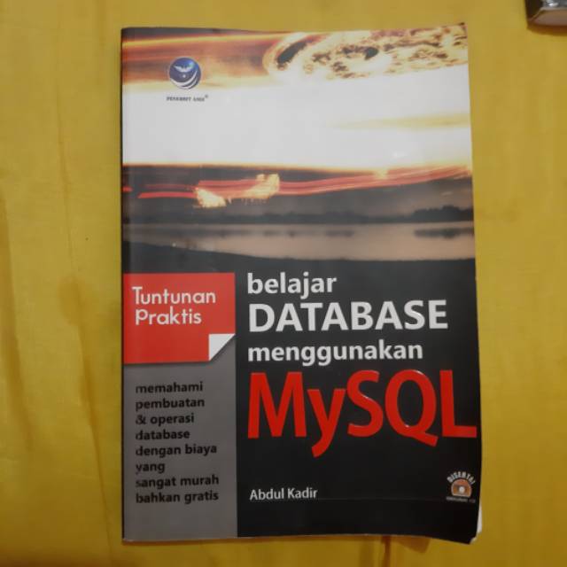 Jual BUKU BELAJAR DATABASE MENGGUNAKAN MYSQL | Shopee Indonesia