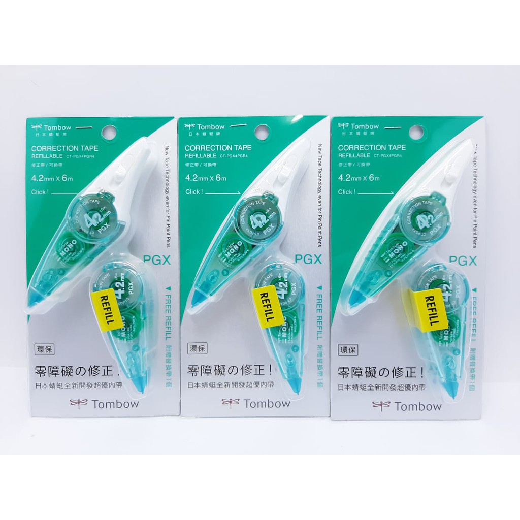 

Correction Tape tombow / CORRECTION TAPE CT-PGX TOMBOW + REFILL