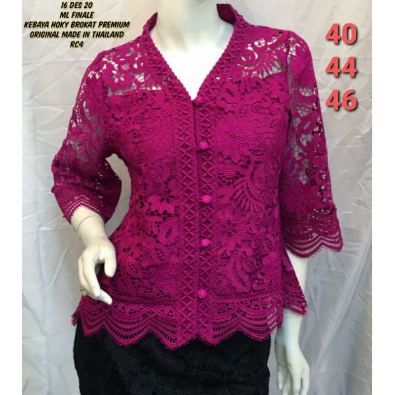 Hoki kebaya brokat ML finale