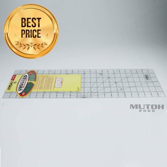 

OLFA QR-6x24 Quilting Ruler (6 x 24 inch) promo