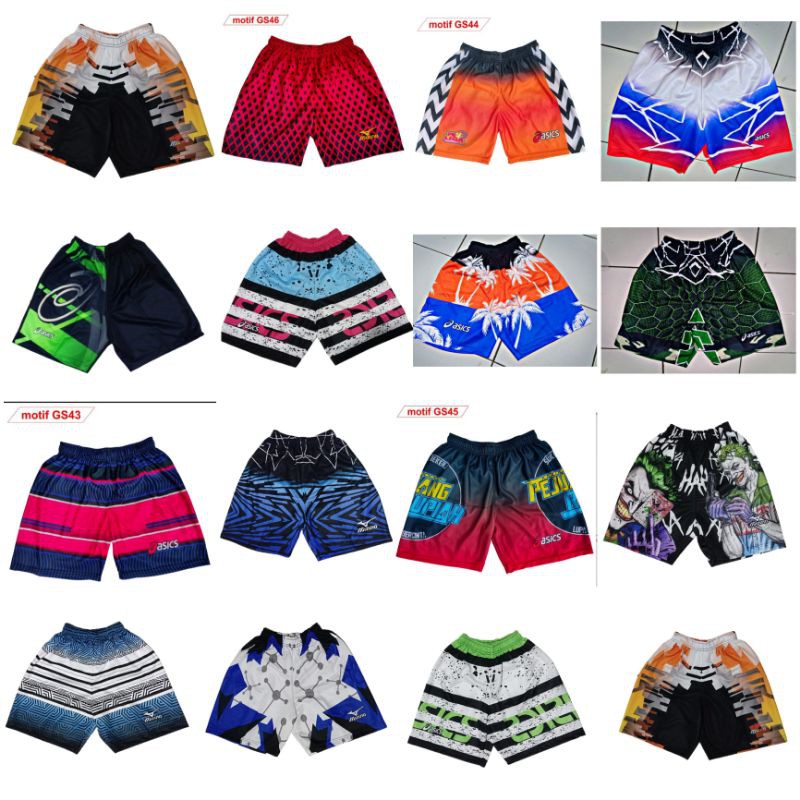 celana voli full printing celana voli volly voly printing kolor voli mizuno terbaru