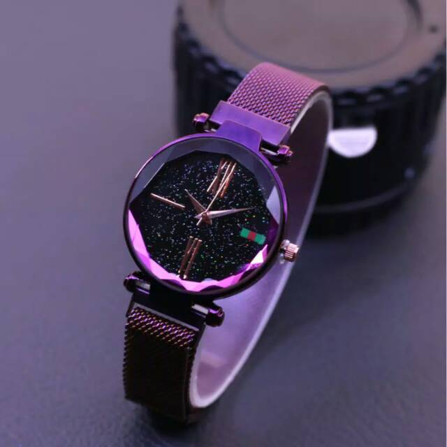 Jam tangan tali magnet pasir