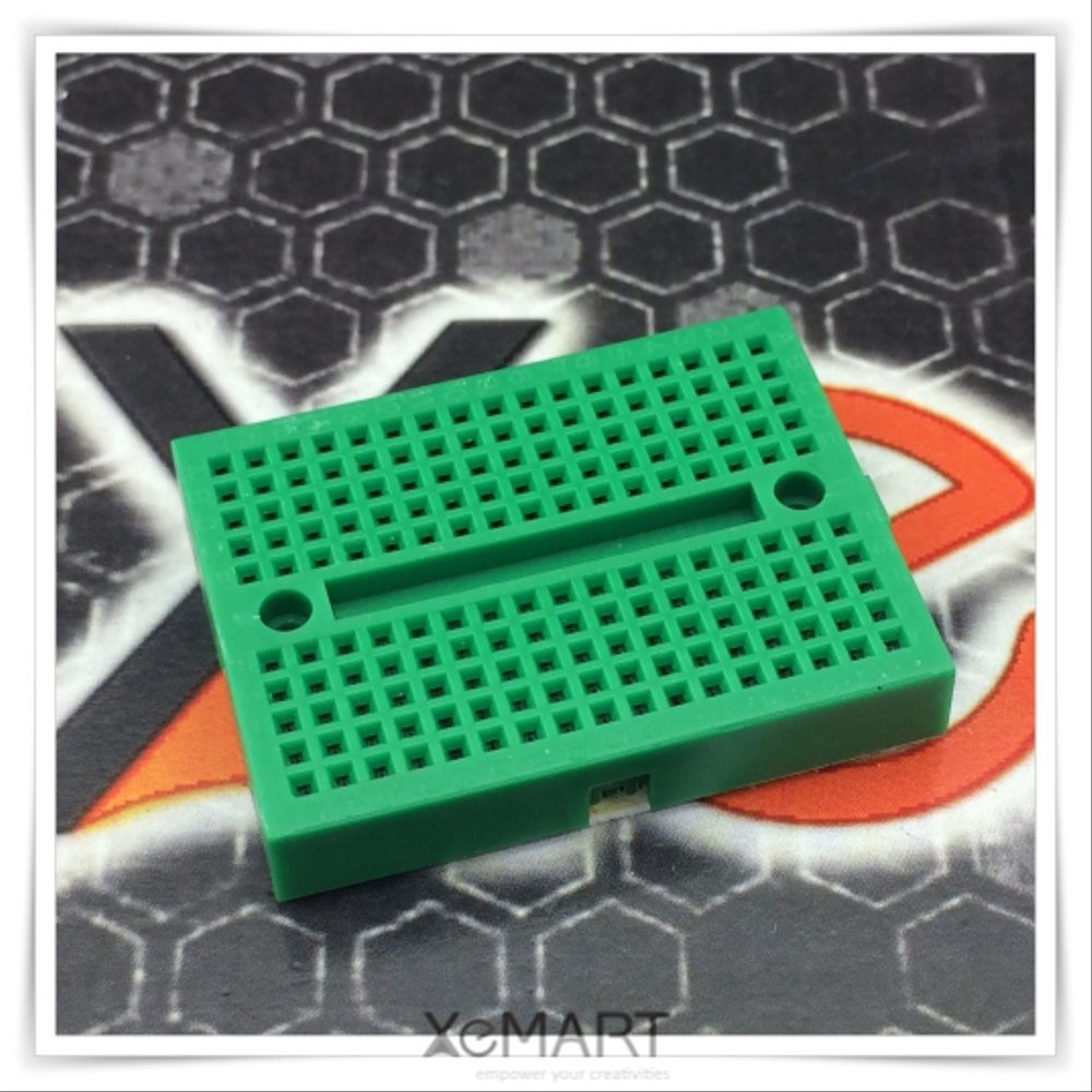 

Breadboard Hijau 47x35x8.5mm Green Bread Board 170 Pin Project Board Prototype