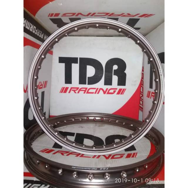 VELG RACING TDR COLOR BROWN 160/ 160 x 17 - ER-SHAPE - SPOKE 36