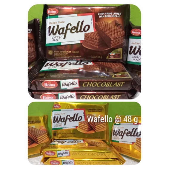 

Wafello / Wafer - @ 48 g x 10 pcs