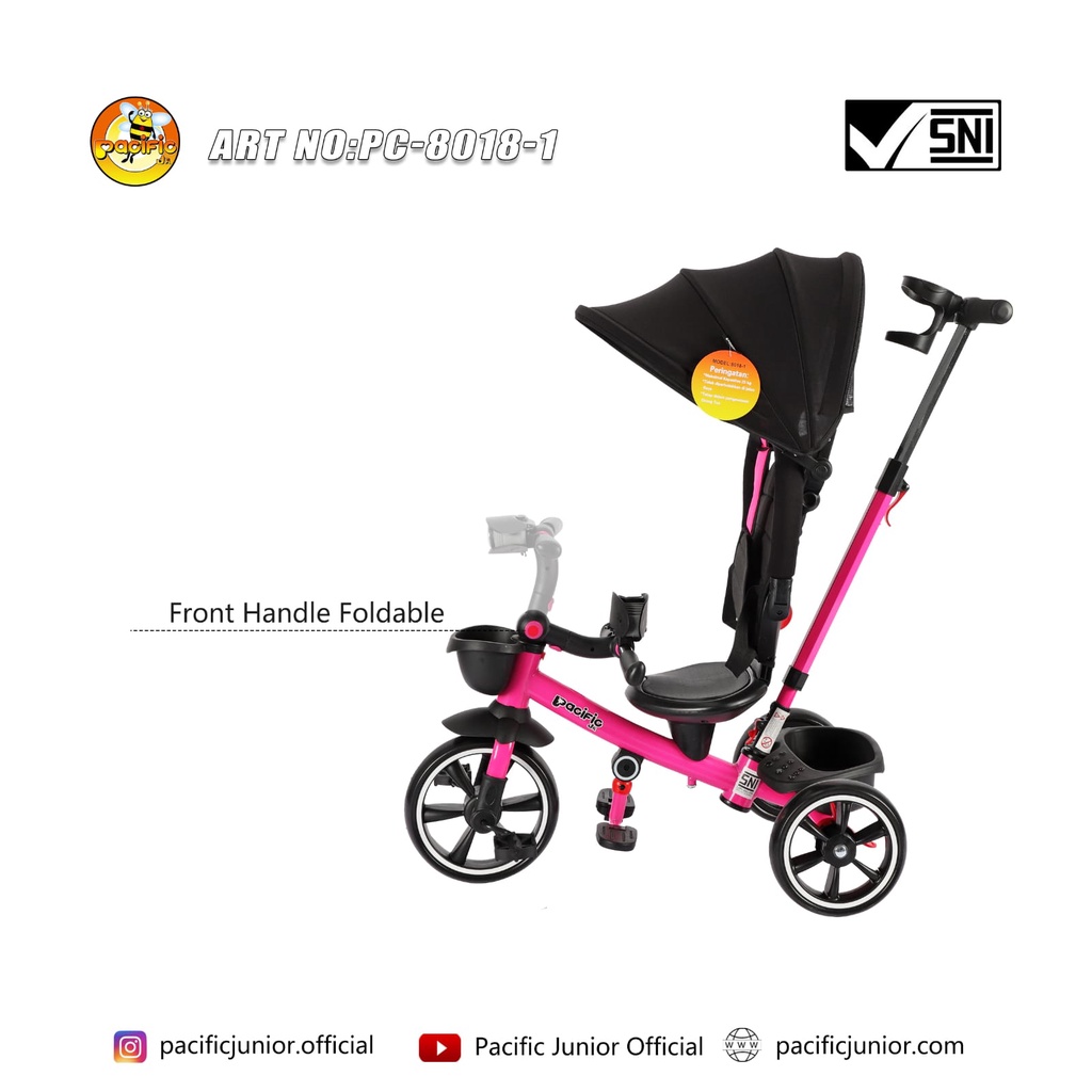 SEPEDA RODA 3 TRICYCLE TC PACIFIC 8018-1