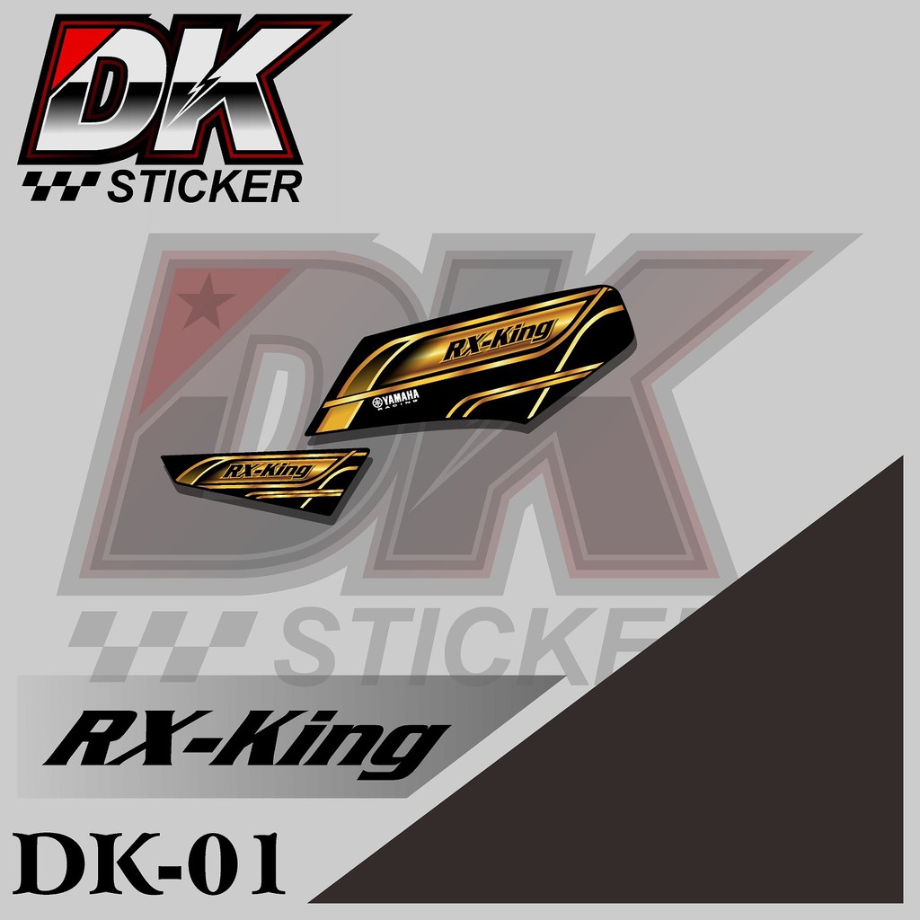 Striping Rx King - Stiker Variasi List Motor Rx King DK-01