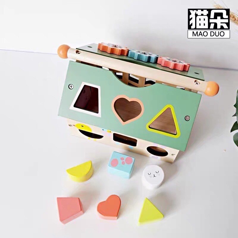 busy box house - shape number - kado anak - hadiah anak