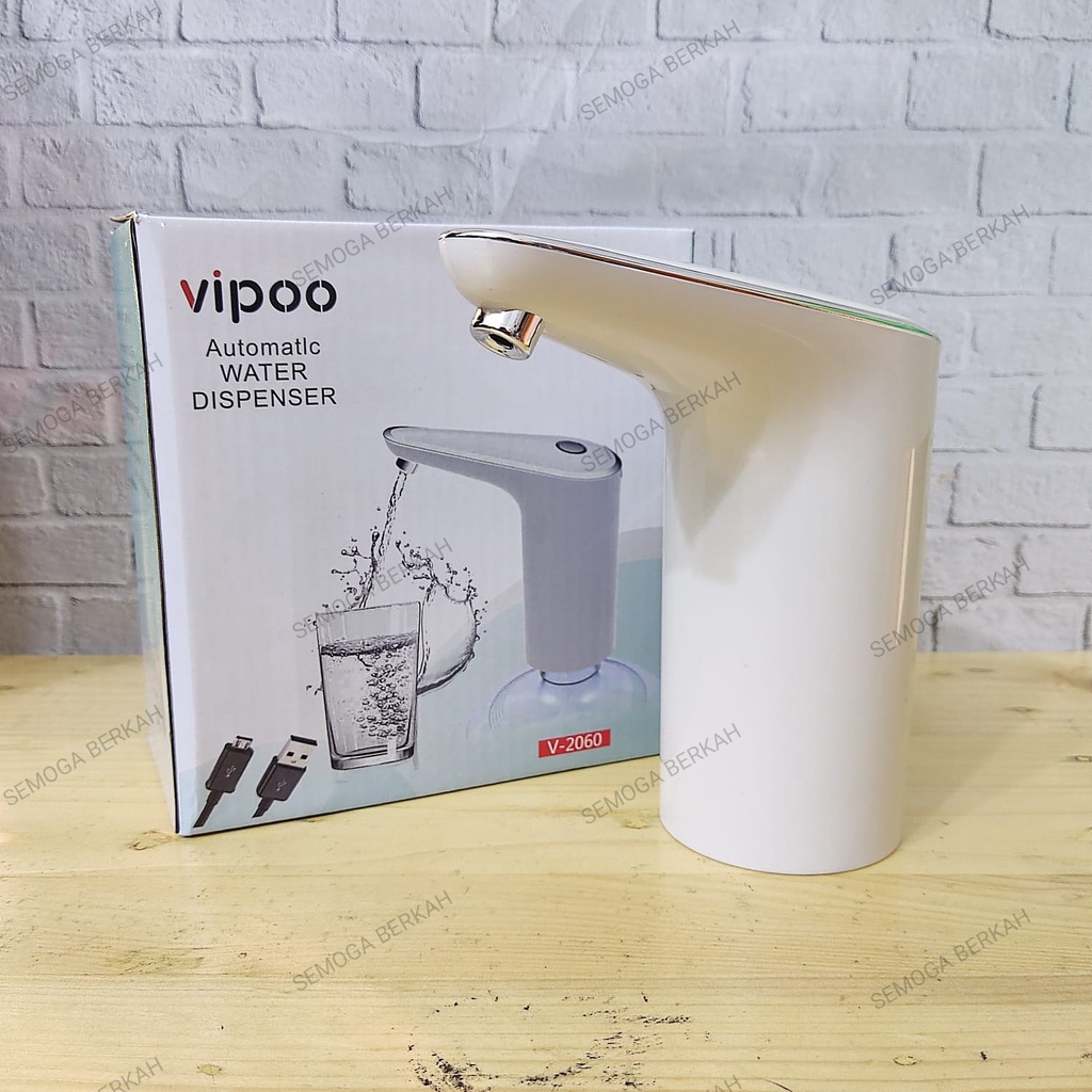 TERBARU Pompa Galon Elektrik Vipoo V 2060 Original Pompa Air Minum Vipoo TERLARIS