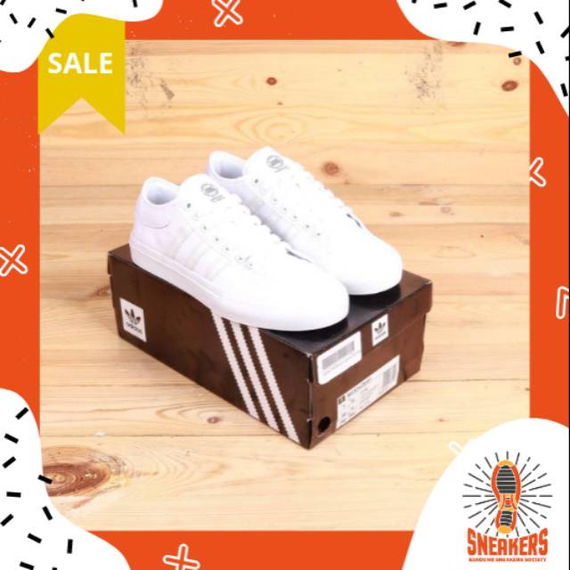 [PREMIUM] ADIDAS MATCHCOURT CANVAS SEPATU SNEAKERS PRIA KETS GRADE ORI SANTAI KASUAL COWOK MURAH