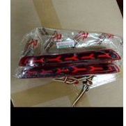 Lampu LED reflektor bumper belakang mobil Innova reborn 2016-2021