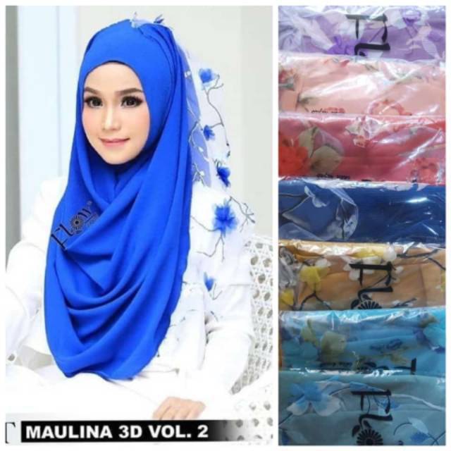 FLOW-Hijab Maulina-Hijab Instan
