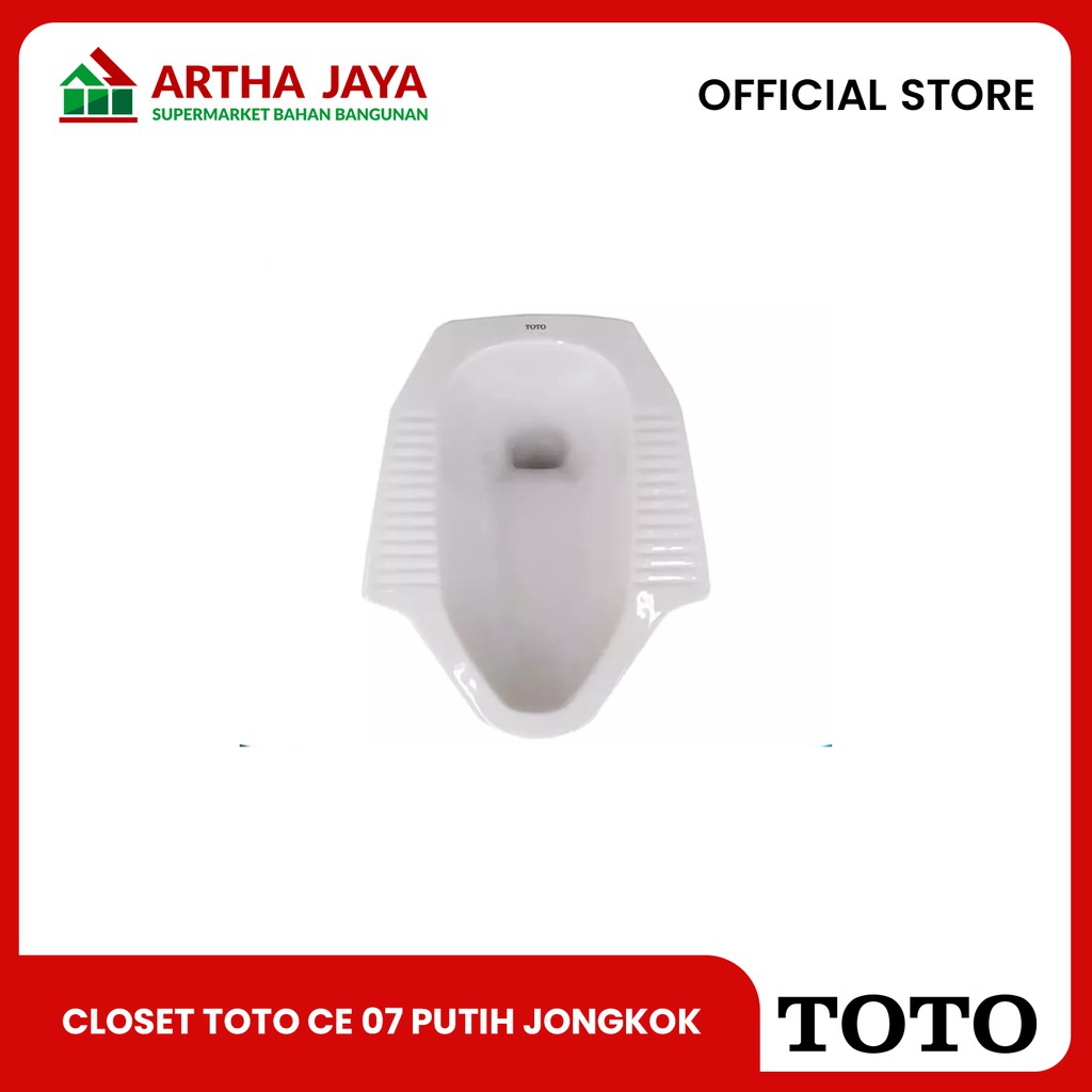 Jual TOTO CLOSET JONGKOK CE7 PUTIH Indonesia|Shopee Indonesia