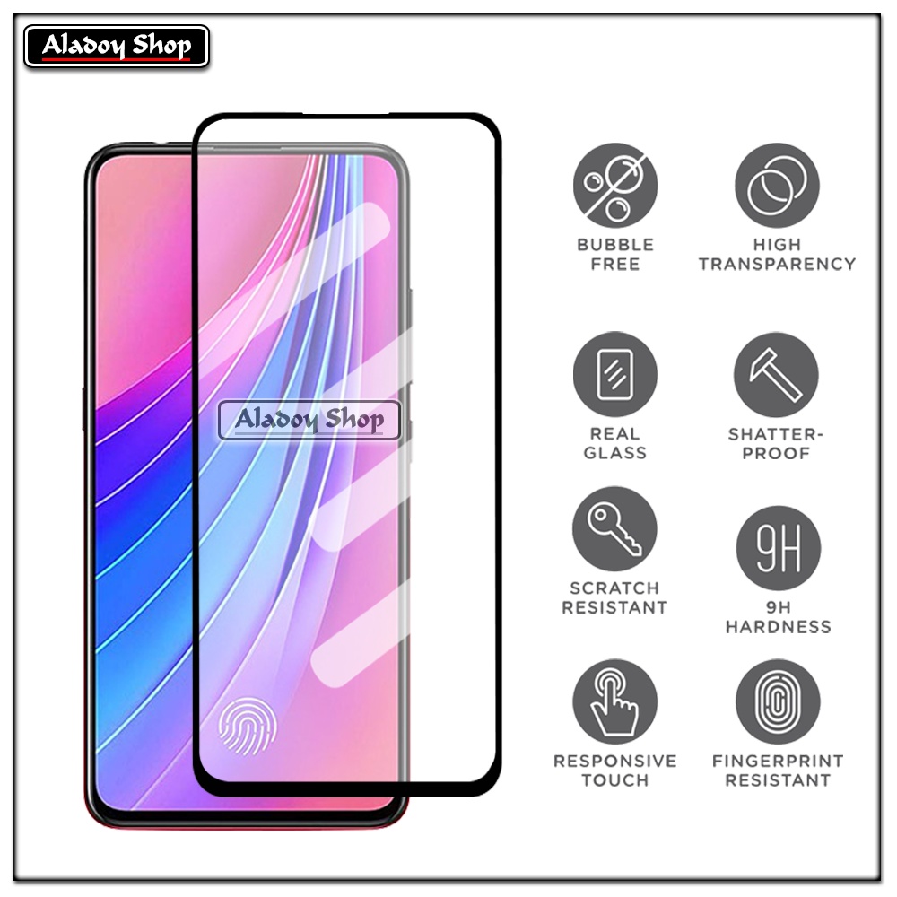 PAKET 2 IN 1 Tempered Glass Vivo V15 Pro Free Tempered Glass Camera