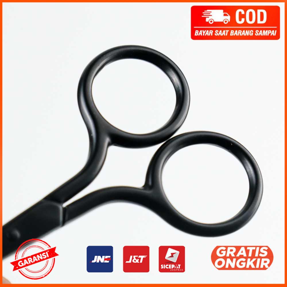 Gunting Alis Mata Eyebrow Trimmer Scissor Stainless Steel FS125