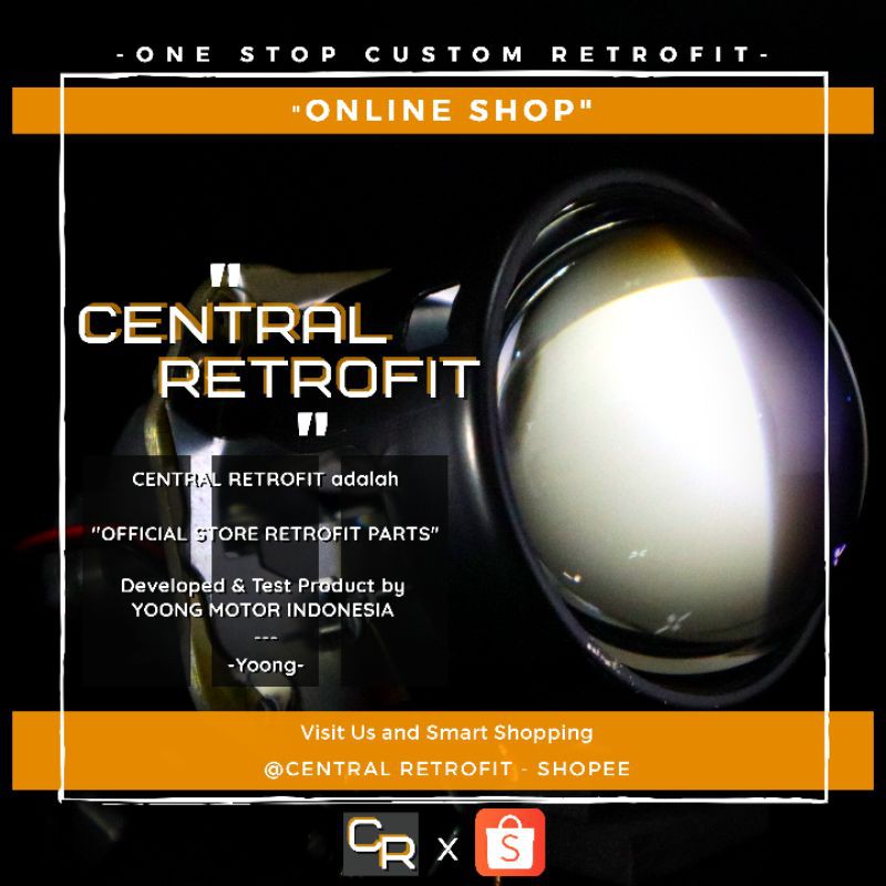 Central Retrofit X Shopee by Yoong Motor Indonesia