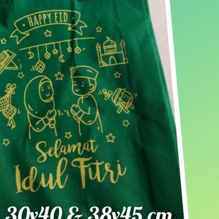 

Goodie Bag Tali 30x40x8 cm Tas Spunbond / Tas Lebaran / Tas Idul Fitri - 38x45