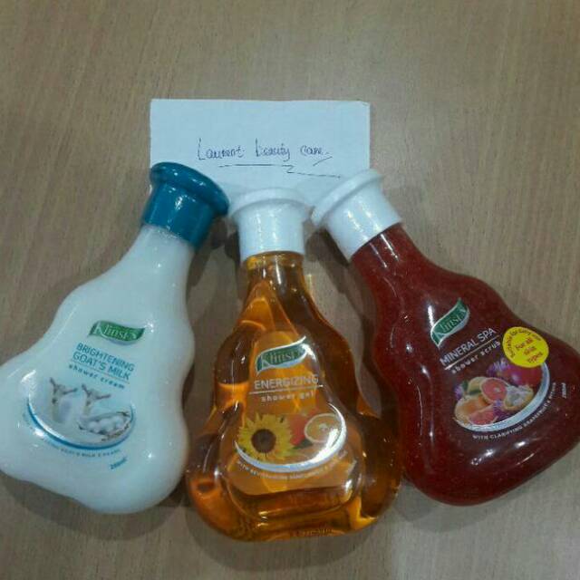 Klinsen shower cream goat milk / sabun mandi klinsen susu kambing 280ml