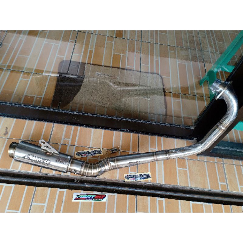 knalpot ABRT20 satria FU 200cc original Pabrikan ABRT20 Knalpot satria FU 200cc ABRT20