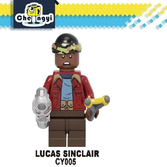 Bergaransi Lego Lucas Sinclair Minifigure Stranger Things Movie Cy005 Promo