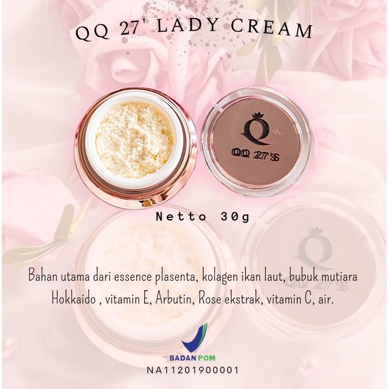 QQ 27’S LADY CREAM 30gr