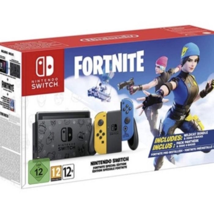 Nintendo Switch V2 Fortnite Edition / Nintendo Switch Fornite