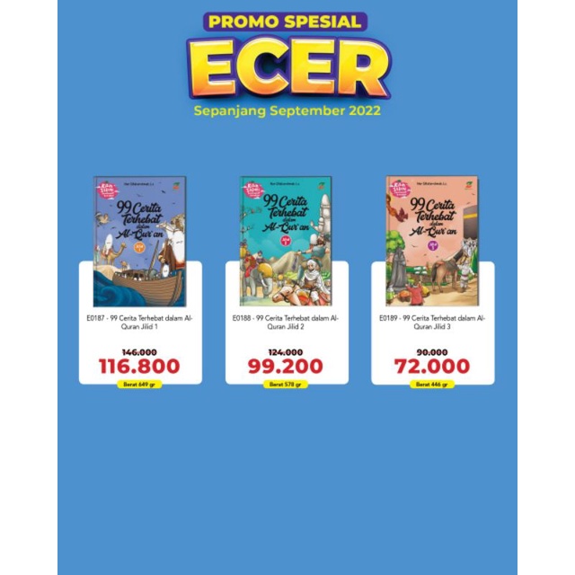 PROMO ECER : 99 Cerita Terhebat dalam Alquran
