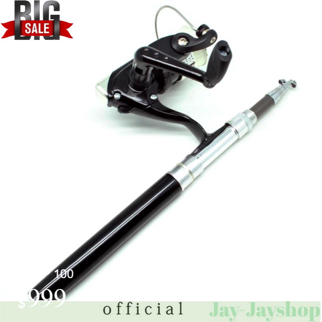 Mini Portable Extreme Pen Fishing Rod Length 1.5M