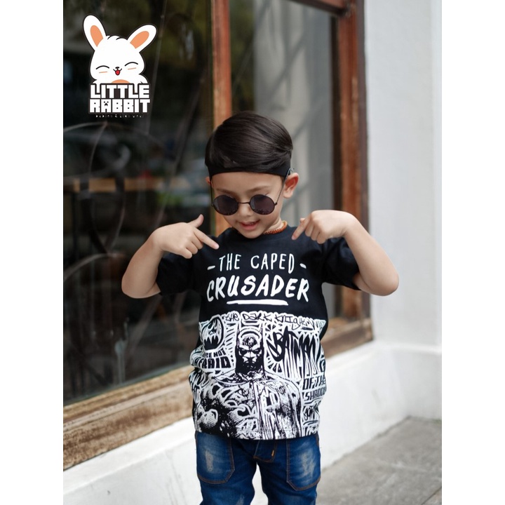 Kaos Tshirt superhero by little rabbit | DUO KRUCILS