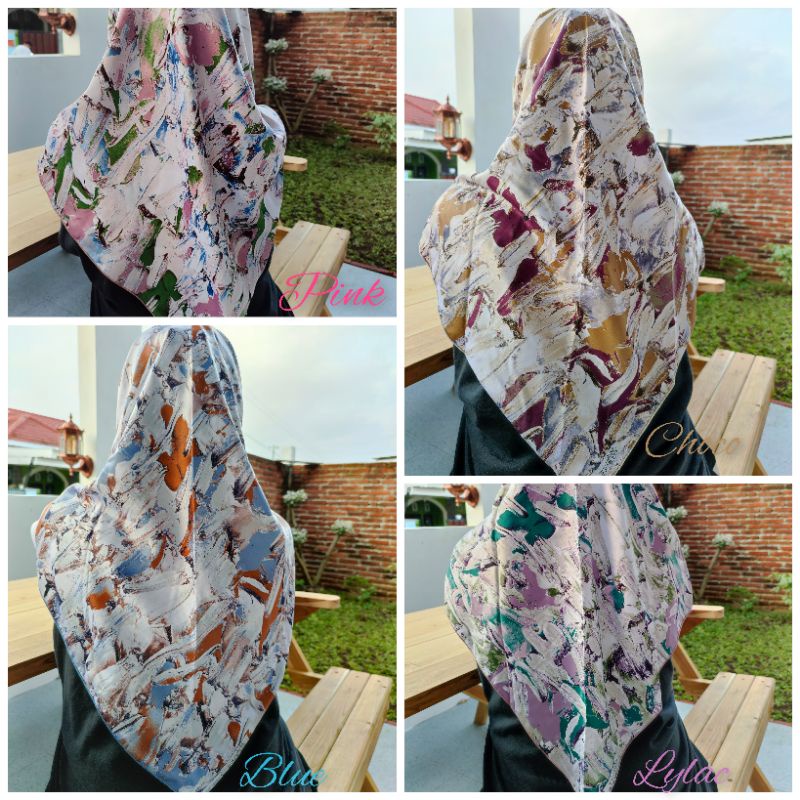 Hijab Instan Segi Empat Alesha , Hijab, Jilbab, Kerudung, Pashmina, Khimar