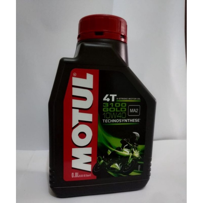 OLI MOTUL 3100 GOLD SAE 10W-40 MA2 TECNOSYNTHESE 0.8L 100%