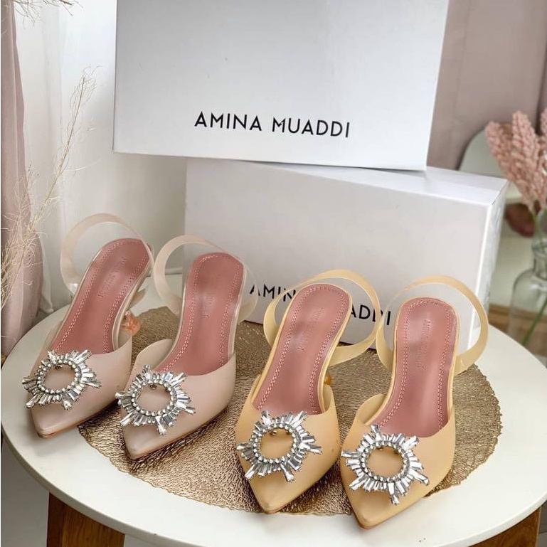 SANDAL WANITA AMS-3504 HEELS 6CM