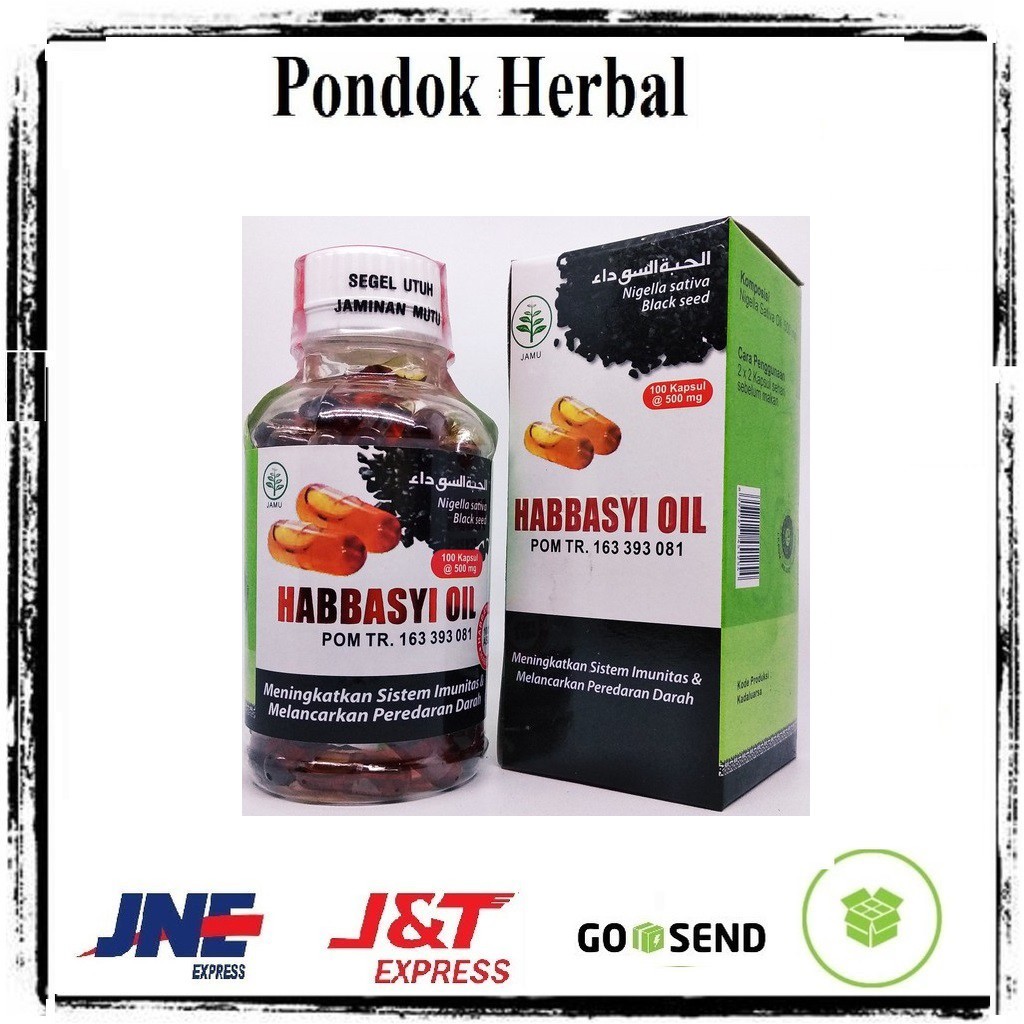 KAPSUL HABBATUSSAUDA HABBASYI OIL HNU 100 KAPSUL | Shopee Indonesia