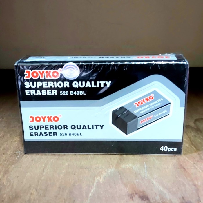 

Promo Bulan Ini B40Bl Penghapus Pensil Joyko Murah Dapat 10 Pcs Warna Hitam Murah