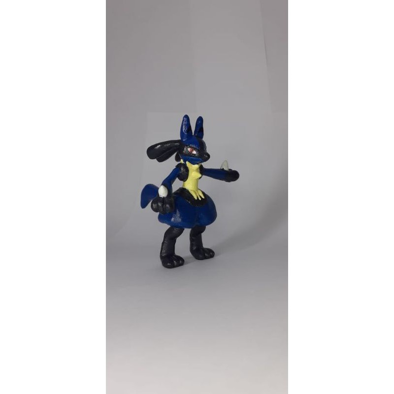 Pokemon : Lucario Action Figure - 3d printing