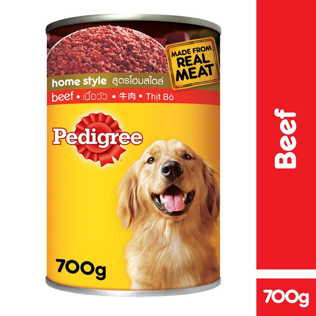 PEDIGREE® Makanan Anjing Basah Kaleng Rasa Beef 700 g