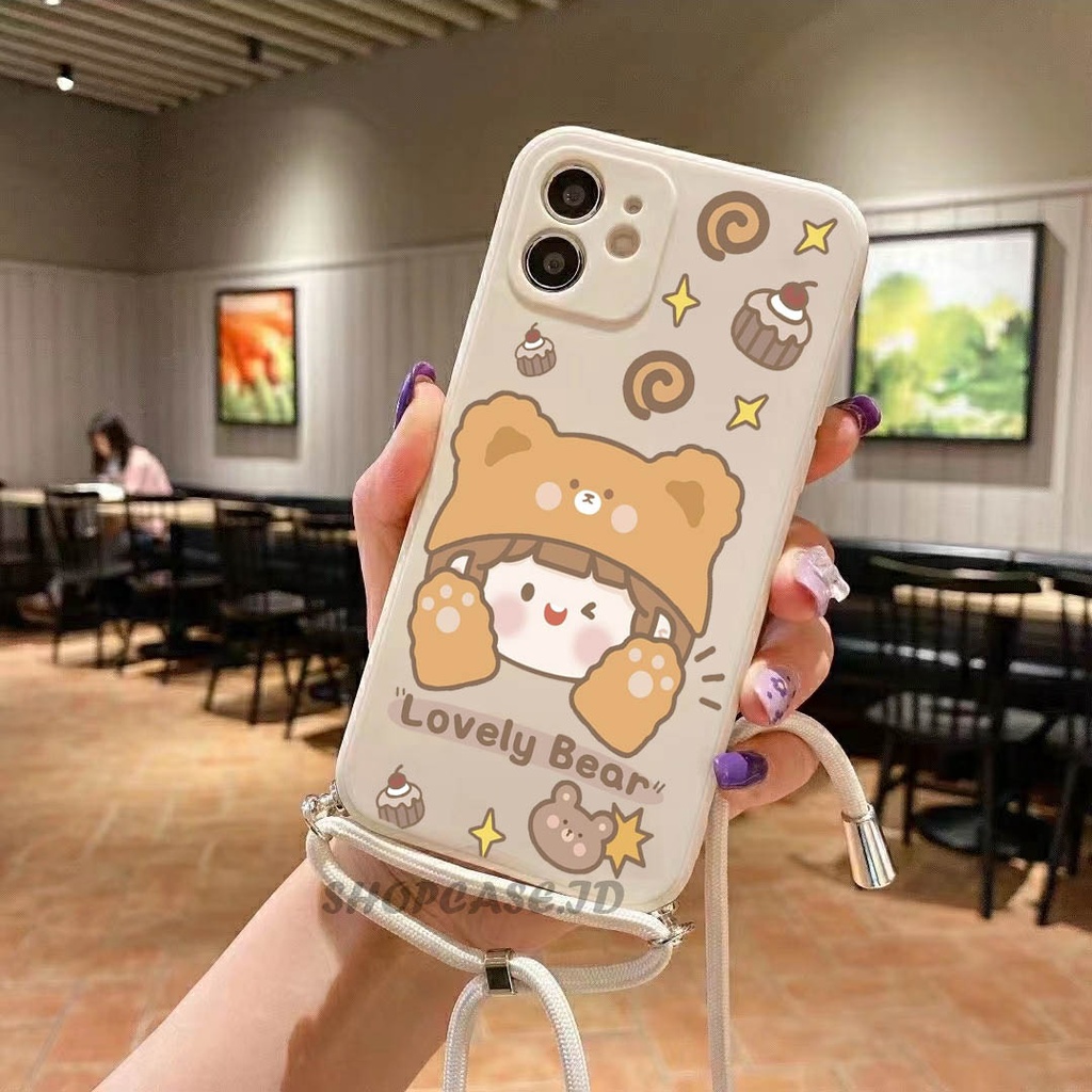 [UV09] Softcase Macaron Tali Sling Redmi 9C 9A 9 8A 8 7 6A 5A 5+ 4A Note 10 Note 9 Note 8 Note 7 Not