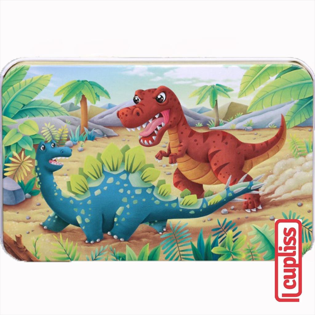 Jigsaw Puzzle Kayu 60 pcs Dino Mainan Edukasi Anak