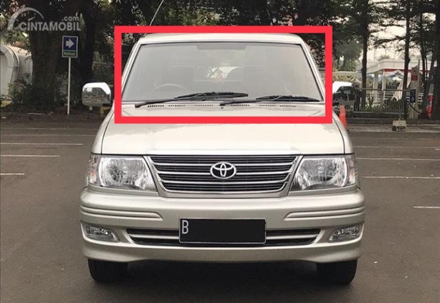 Karet Kaca Depan Kijang Kapsul Thn 2000 up