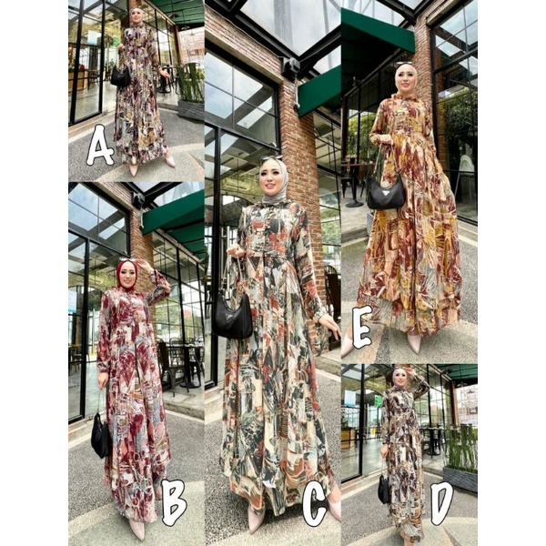 REISHA by ori GLAMZ GLZ tunik + celana kulot