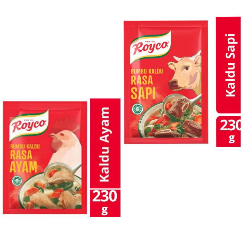 

Royco ayam - Royco sapi 230 gram