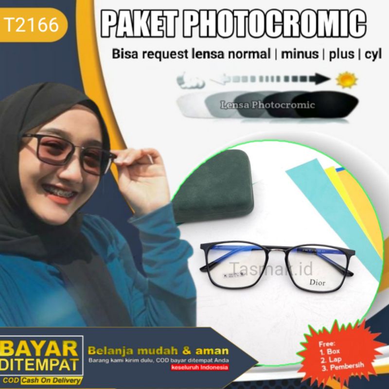 kacamata photocromic | Kacamata Antiradiasi | Kacamata minus | Kacamata plus T2166