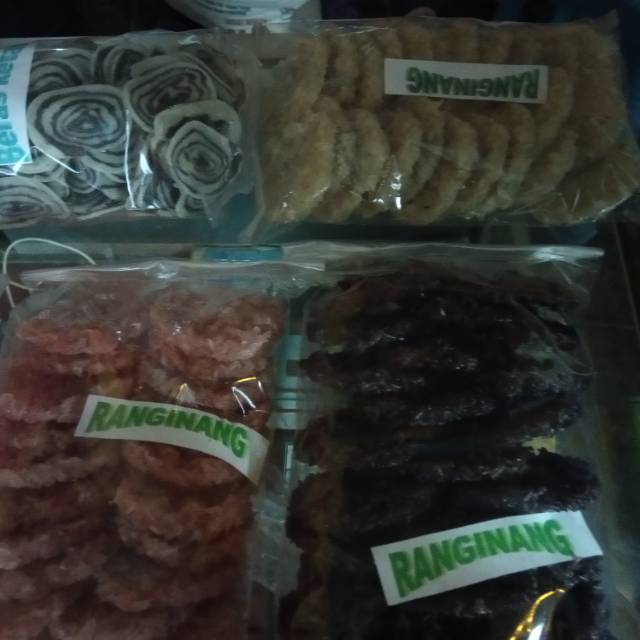 

Ranginang/rengginang serba, baru dari bandung