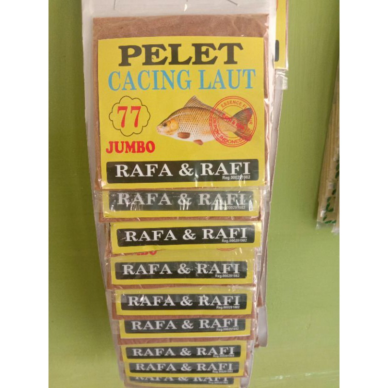 pelet cacing laut