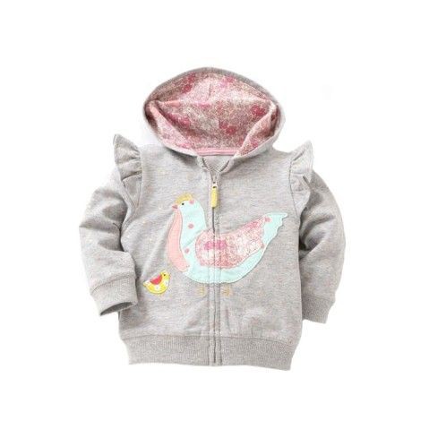 Jaket Hoodie Katun Padded Tebal Hangat Bayi Laki-Laki/Perempuan 0 WD458 Jaket Anak Jaket Bayi Jaket