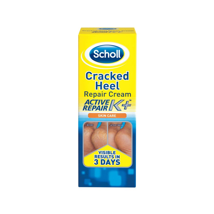 SCHOLL Cracked Heel Repair Cream - Active Repair K+ 1's
