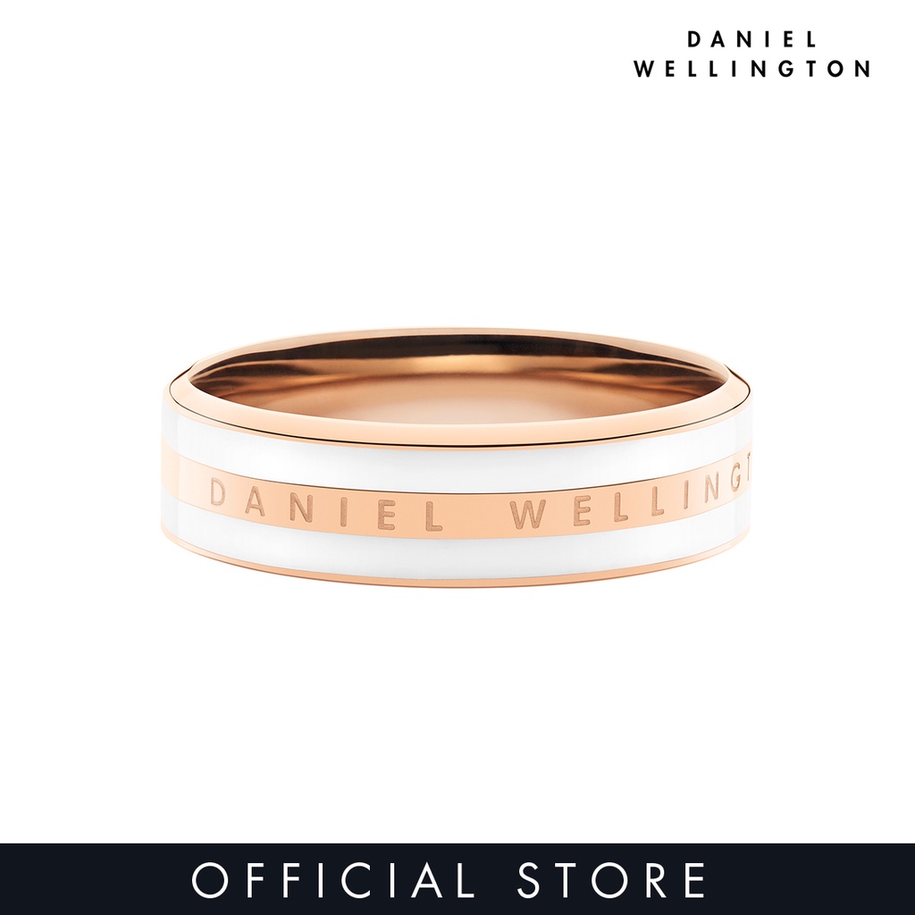 Daniel Wellington Emalie Ring Satin White RG 56 - DW00400043