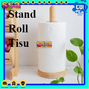 TISSUE HOLDER KAYU / TISSUE HOLDER ROLL / TEMPAT TISSUE GULUNG / TISSUE ROLL / TEMPAT TISSUE ROLL
