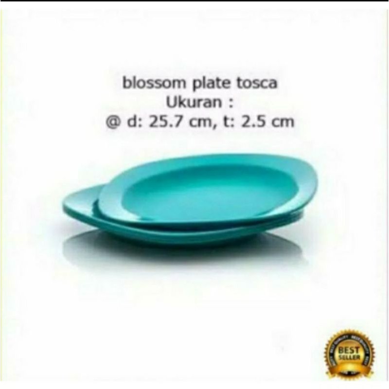 Blossom Plate Tupperware - Piring Tupperware
