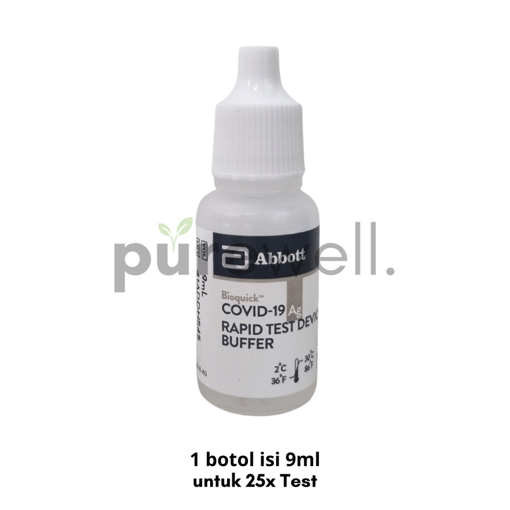 Abbott Cairan Buffer Antigen Swab Nasal Reagen Botol